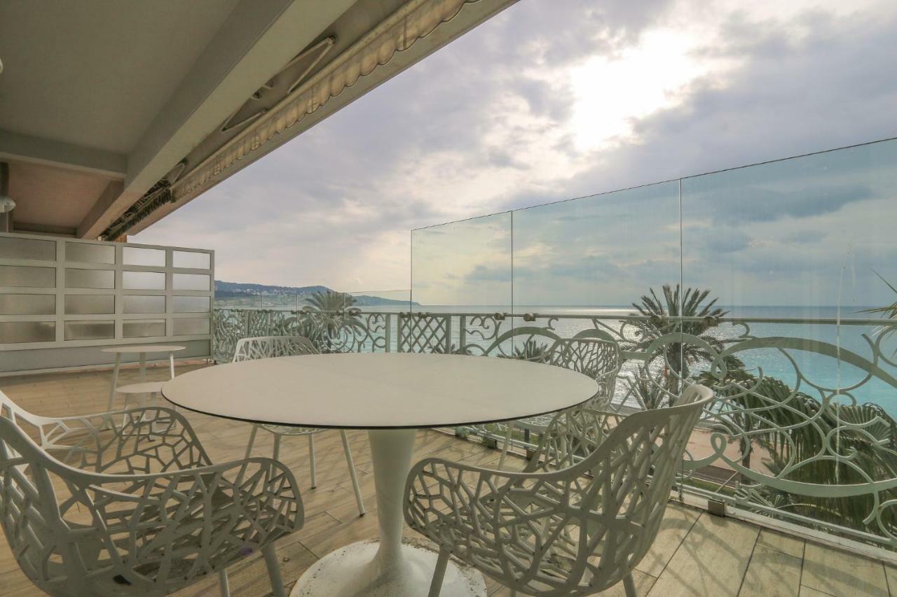 Seafront Modern Apartment Nice Bagian luar foto